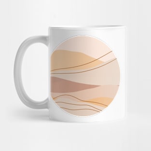 Abstract Sunset Painting 3.9 Mug